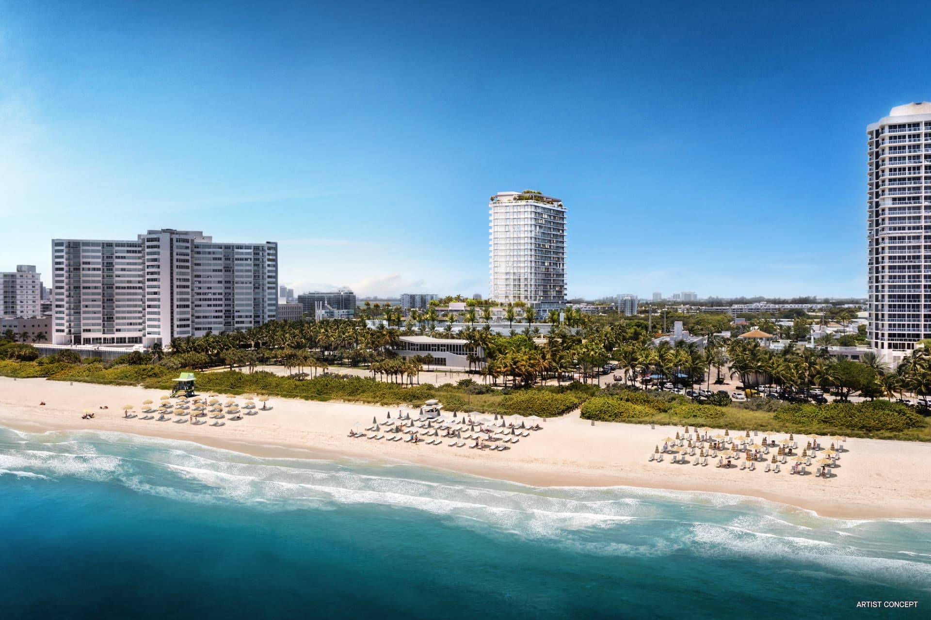 72 Park — Collins Park · Miami Beach. Artist conceptual rendering.