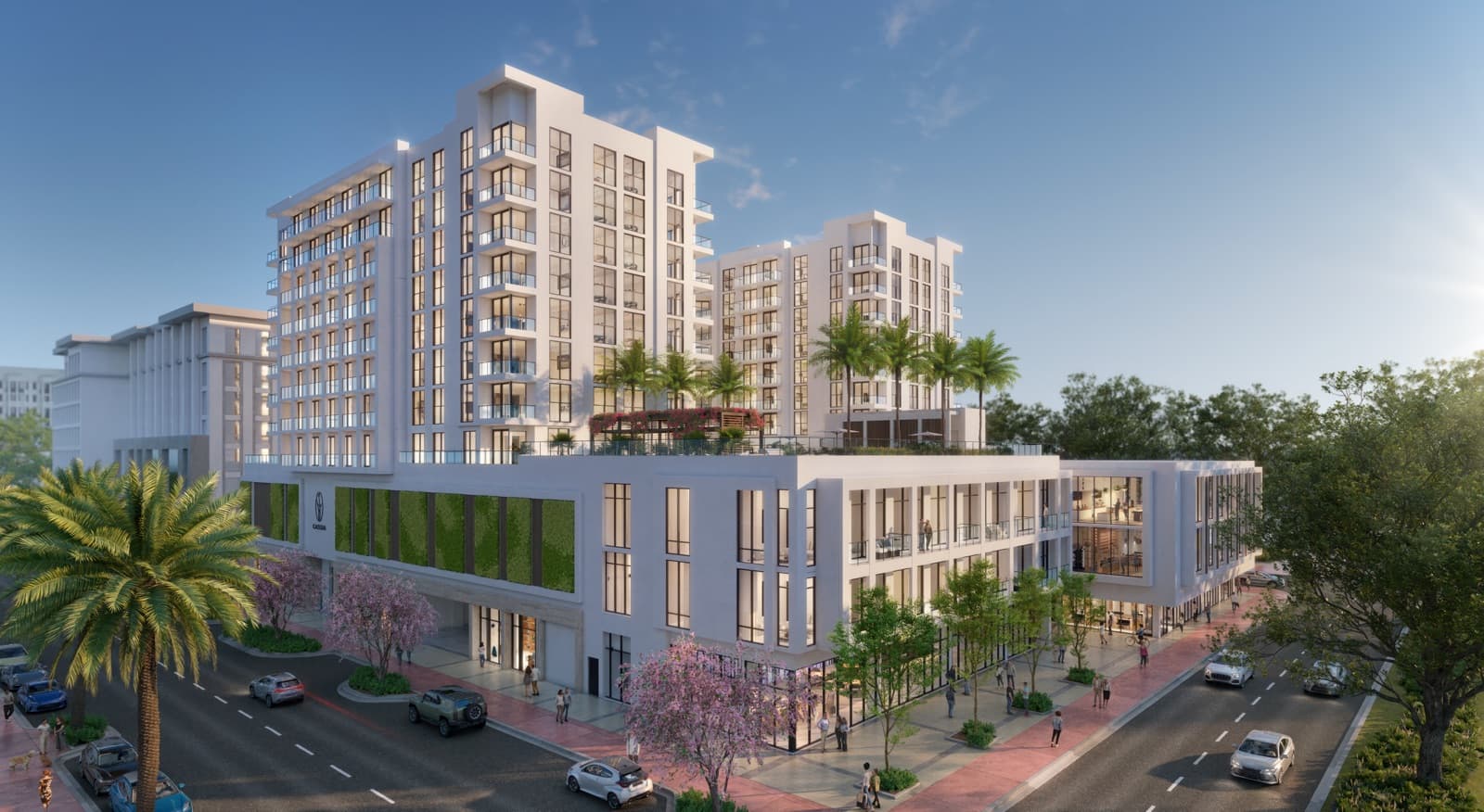 Cassia — Merrick Park District · Coral Gables. Artist conceptual rendering.