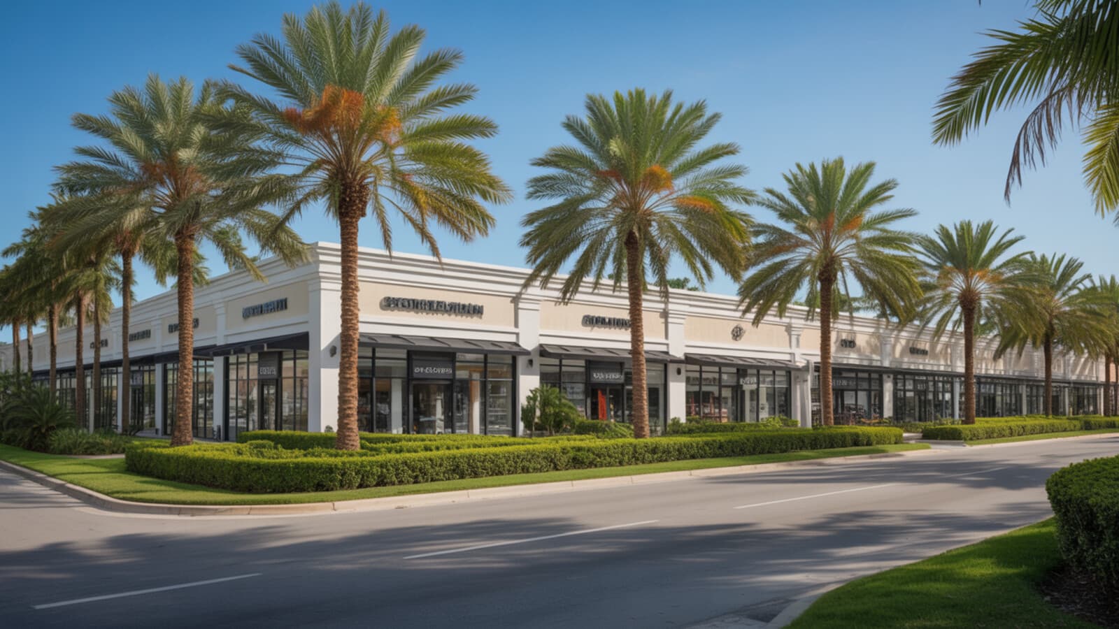 Multi-tenant retail and mixed-use commercial property in Florida — a typical 1031 exchange replacement asset for diversification
