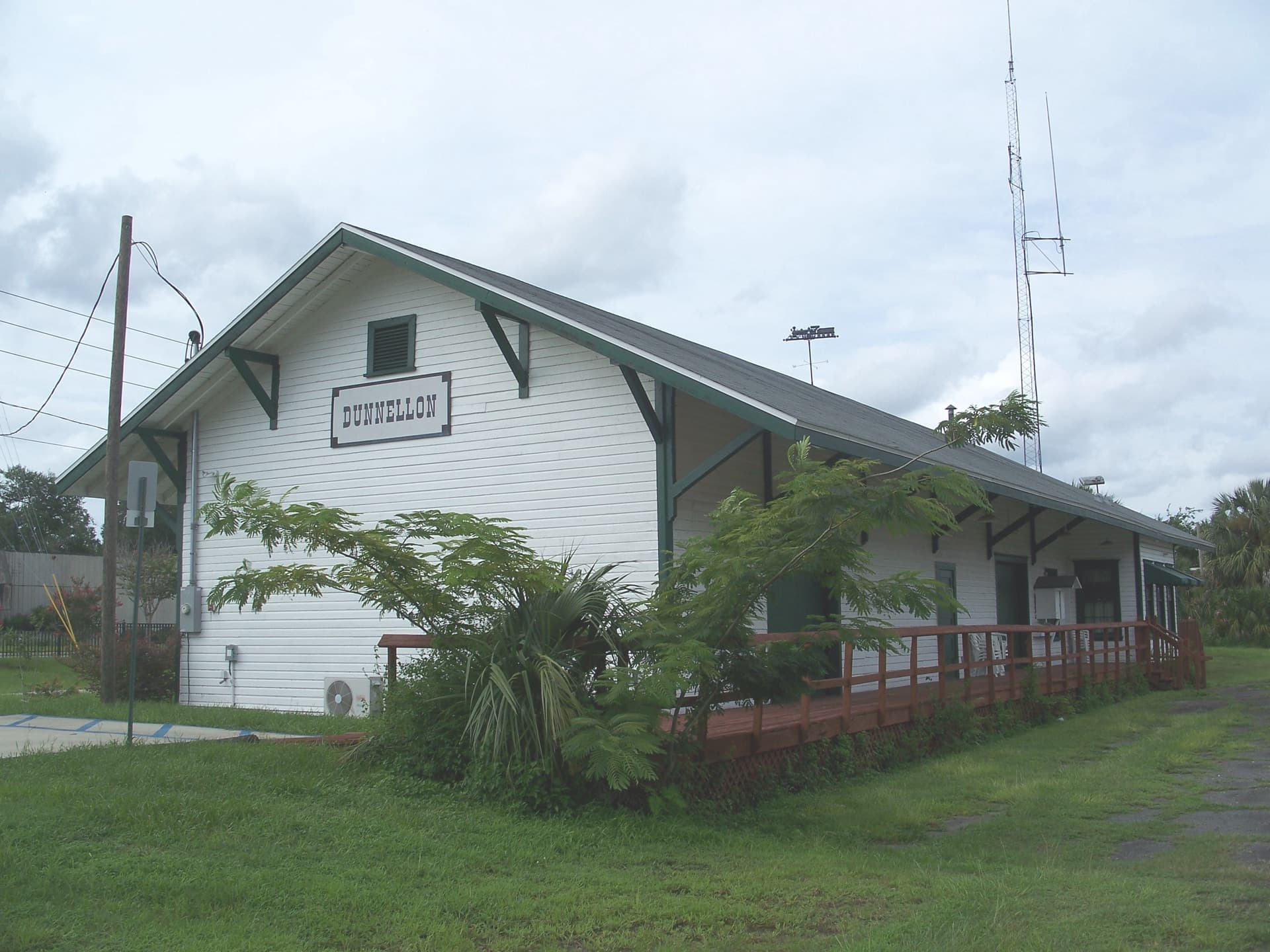 Dunnellon train depot, Florida