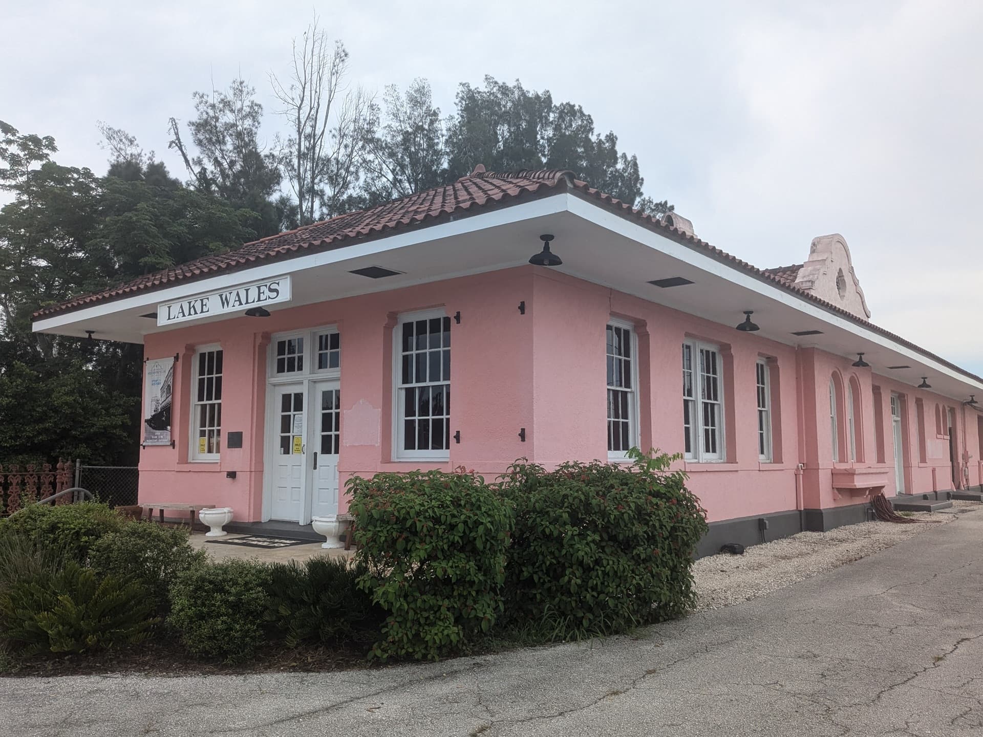 Historic railroad station, Lake Wales, Florida