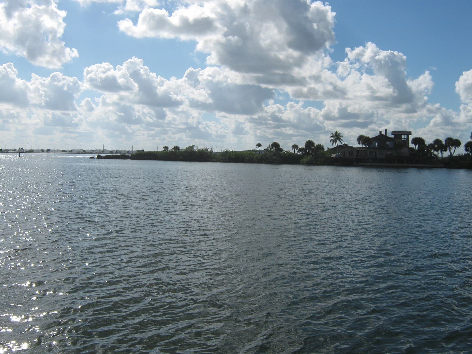 Southern tip of Merritt Island, Florida