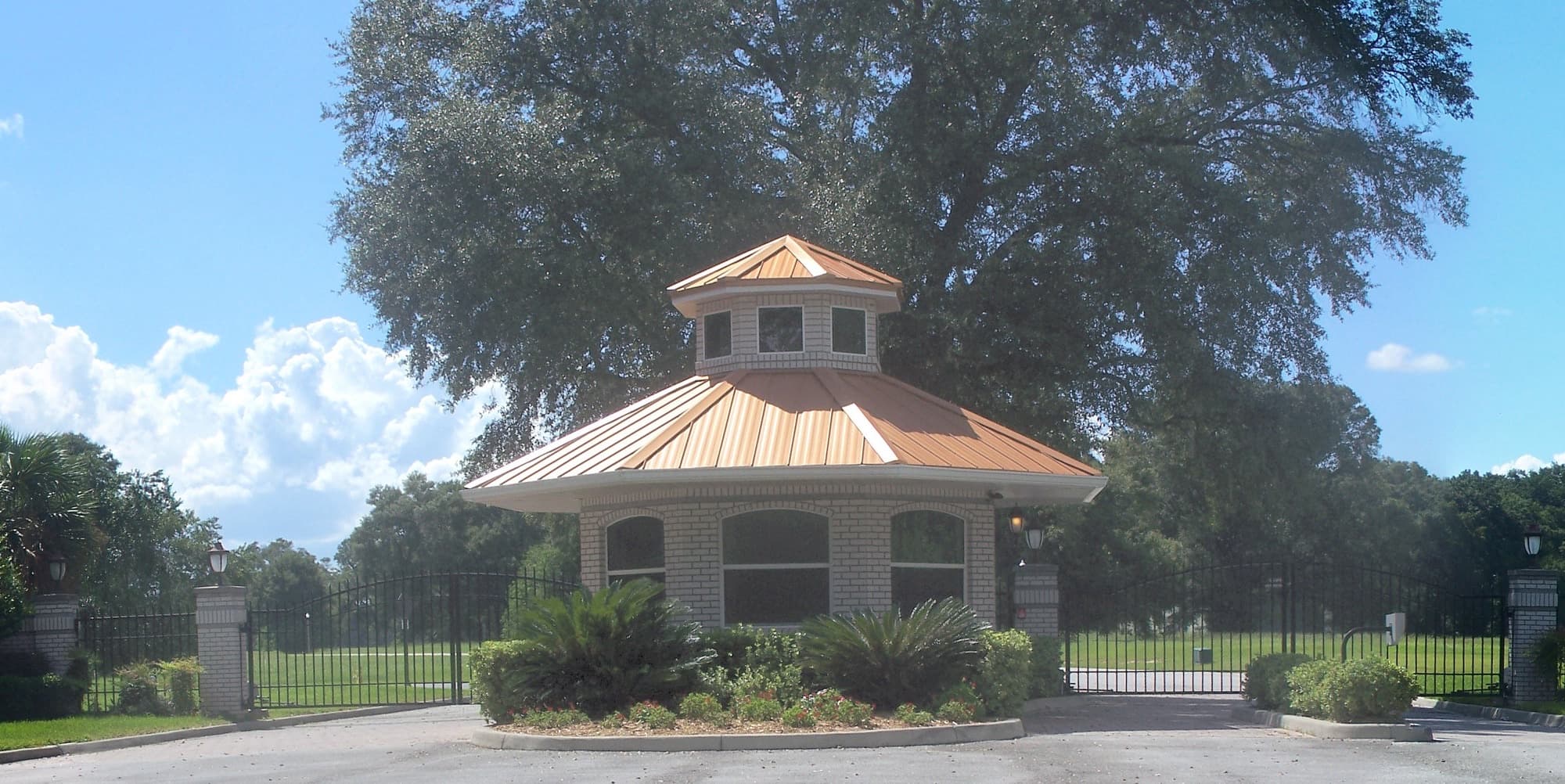 Jumbolair gatehouse, Anthony, Florida
