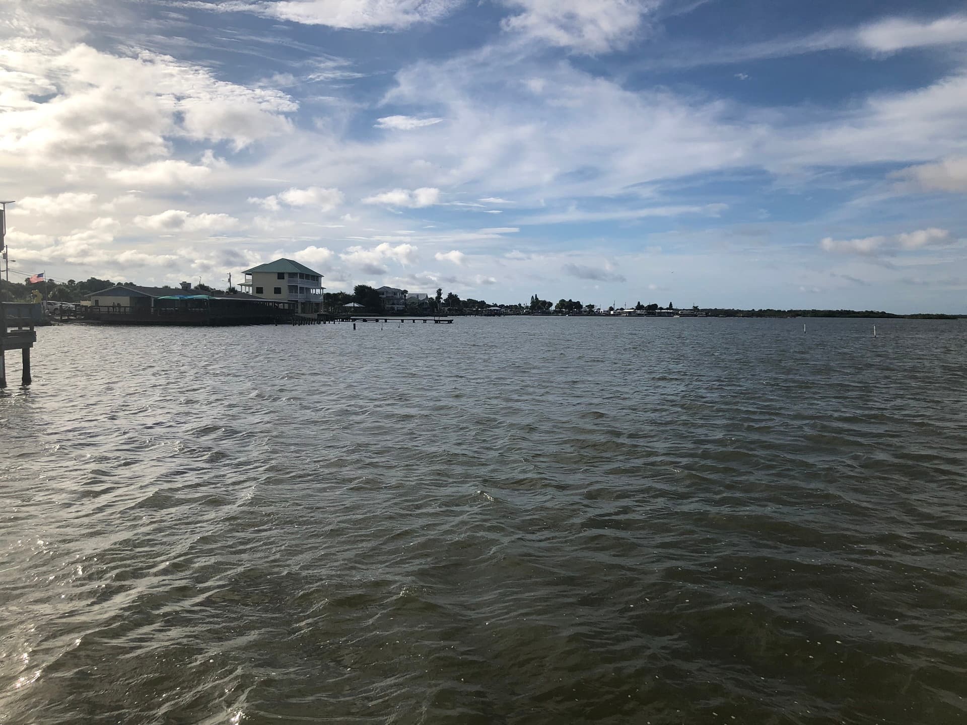 The Intracoastal Waterway at Oak Hill, Florida