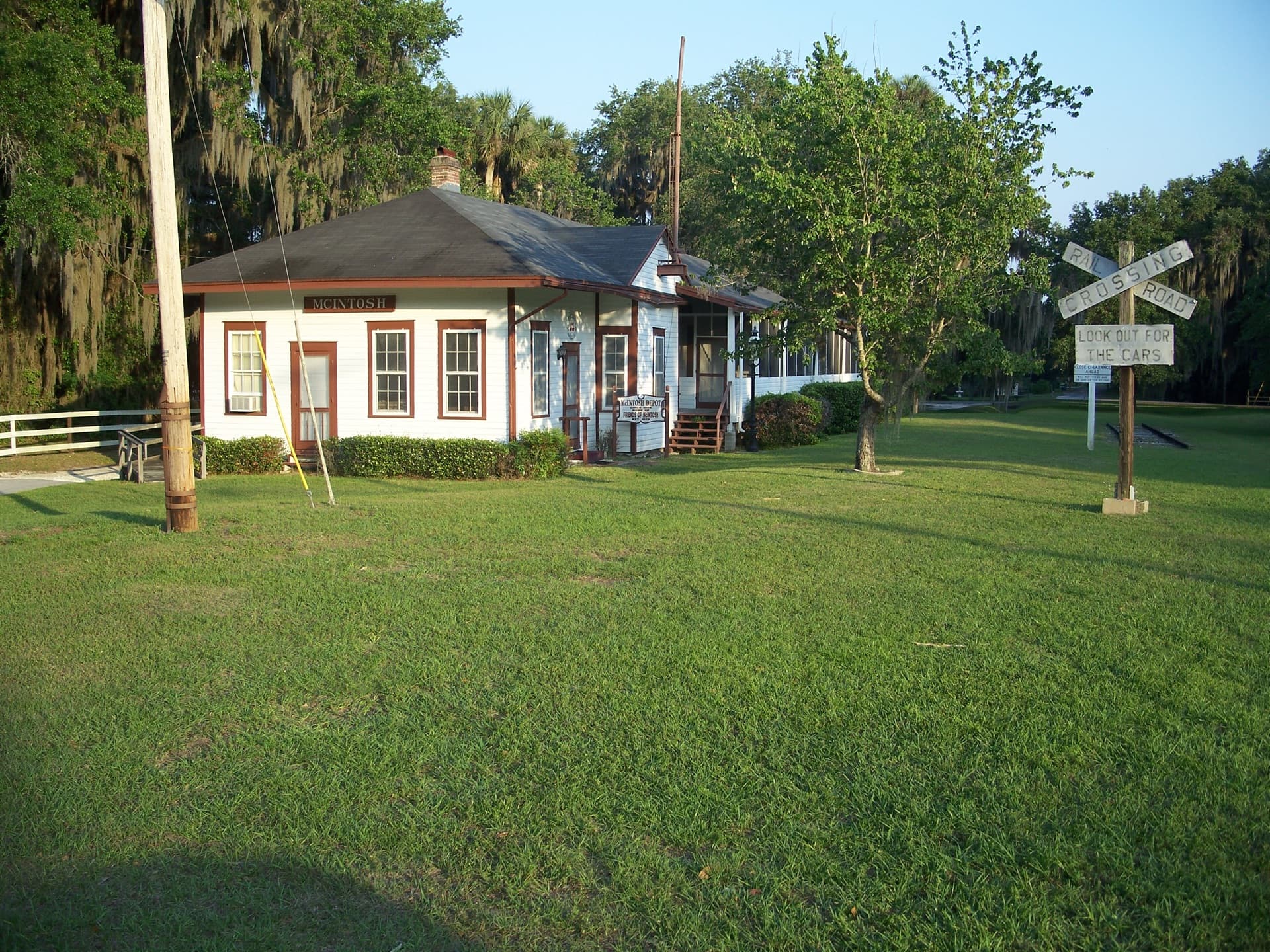 Historic depot, McIntosh, Florida